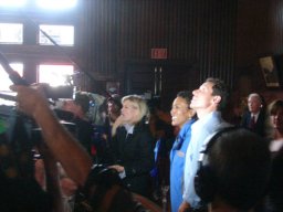 Diane Sawyer and Robin Roberts